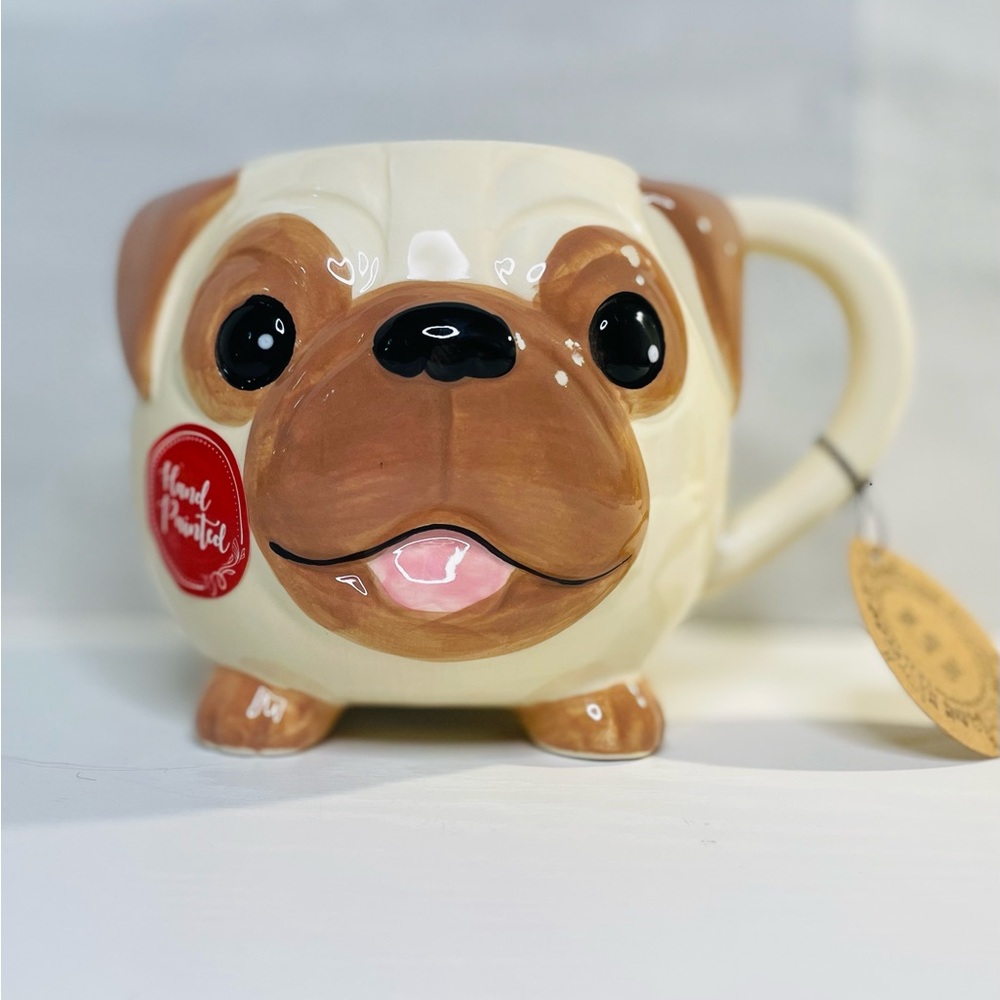 Pug Dog Lover Mug The Critter Collection by Sheffield Home NWT